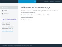 Tablet Screenshot of kpk-online.de